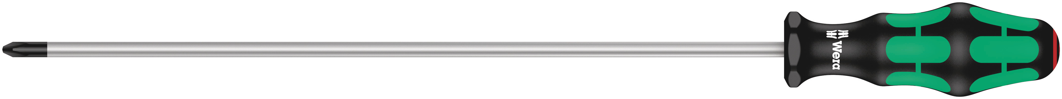 Wera Phillips  Screwdriver, PH2 Tip, 300 mm Blade, 405 mm Overall