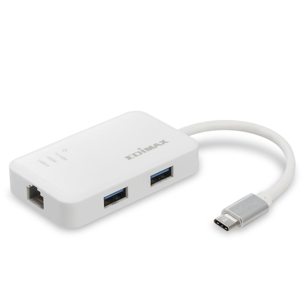 Edimax 2 Port USB 3.0 Network Hub, USB Bus Powered