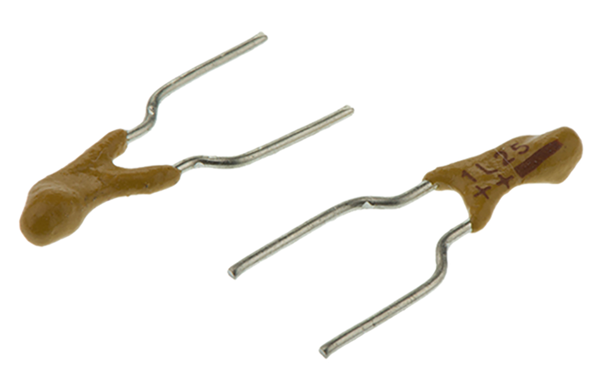 Vishay 1μF MnO2 Tantalum Capacitor 25V dc, 489D Series