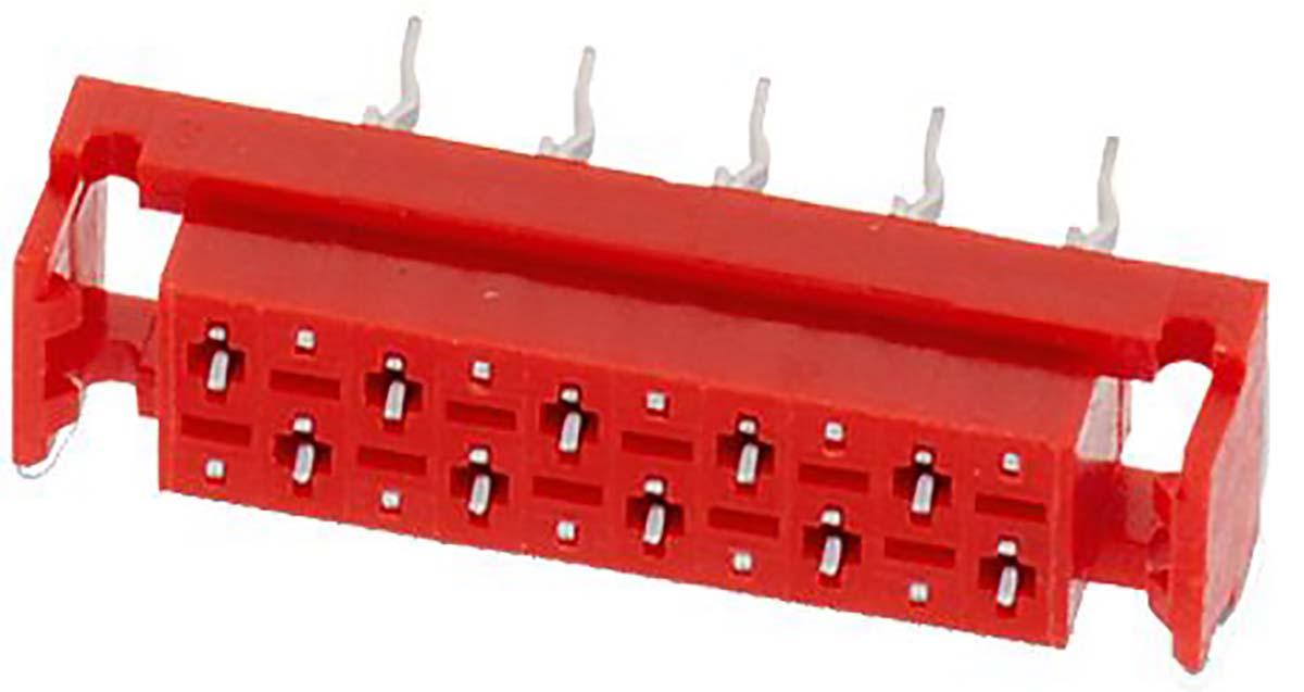 Wurth Elektronik WR-MM Series Straight Through Hole Mount PCB Socket, 6-Contact, 1-Row, 2.54 Pitch, Press-In Termination