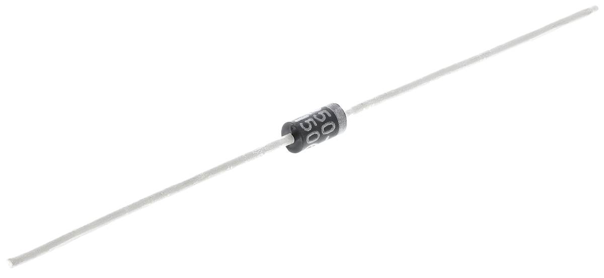 Vishay 4000V 250mA, Silicon Junction Switching Diode, 2-Pin DO-204AL GI250-4-E3/54