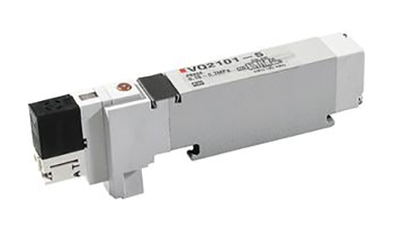 SMC 5/2 Pneumatic Solenoid Valve - Solenoid/Solenoid VQ2000 Series 24V dc