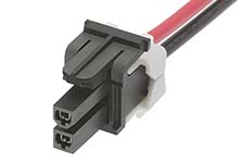 Molex 2 Way Female Mini-Fit TPA2 to 2 Way Female Mini-Fit TPA2 Wire to Board Cable, 1m