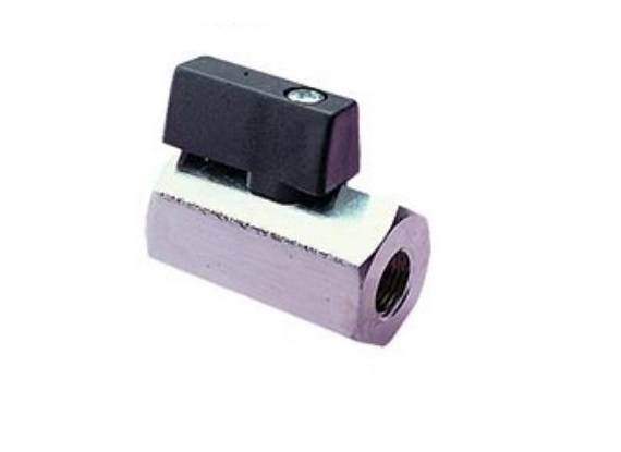 Norgren Nickel Plated Brass Reduced Bore, 2 Way, Ball Valve, Threaded, G 1/4in, -0.4 → 10bar Operating Pressure