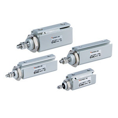 SMC Pneumatic Compact Cylinder - CJP2B16-20D 16 mm Bore, 20 mm CJP2 Series, Double Acting Acting