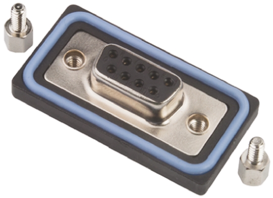 Amphenol Industrial SDB 9 Way Panel Mount D-sub Connector Socket
