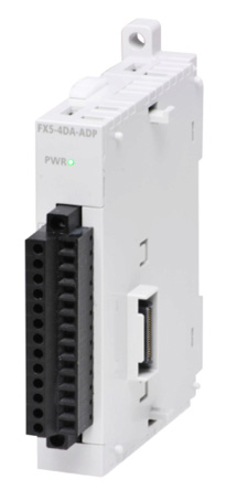 Mitsubishi Electric FX5 Series Analogue Module for Use with iQ FX5 PLC, iQ FX5U PLC, DC