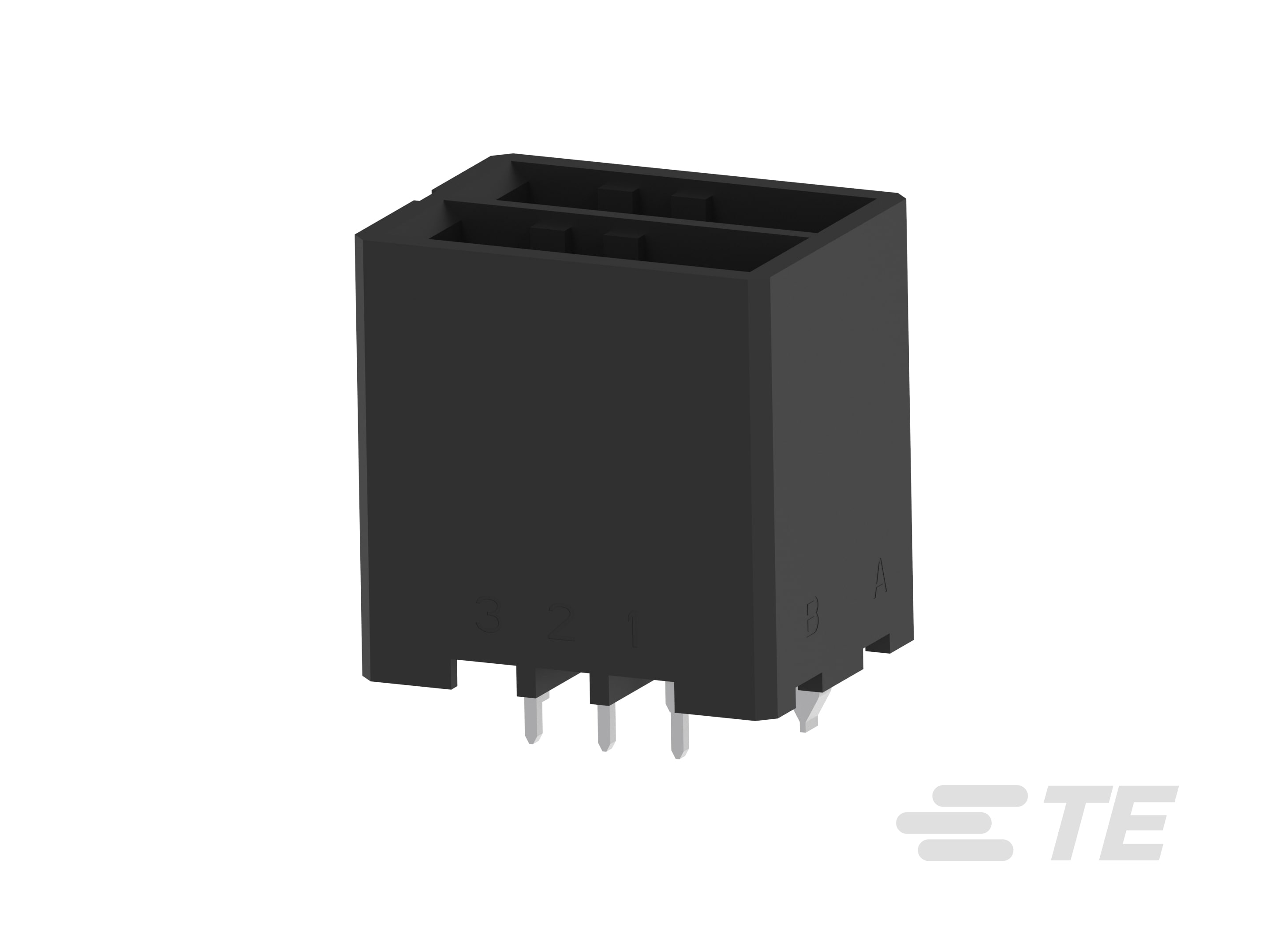 TE Connectivity Dynamic 3000 Series Vertical PCB PCB Header, 6 Contact(s), 3.81 mm Pitch, 2 Row, Shrouded