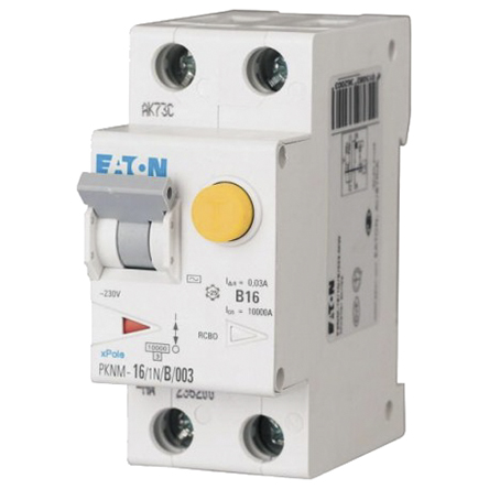 Eaton RCD, 25A, 2 Pole, 30mA, Type C