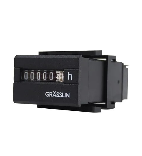 Grasslin Taxxo Hour Meter, 6 digits Digit Progress Display, 230 V