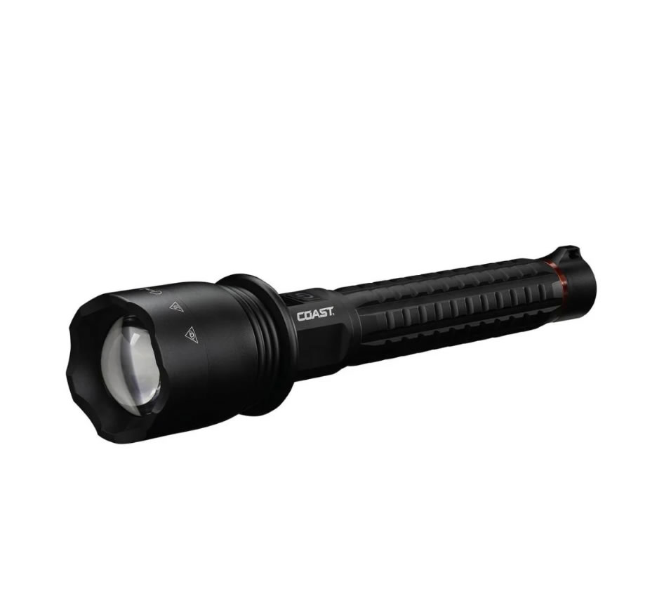 Coast LED Torch Black - Rechargeable 5300 lm, 305 mm