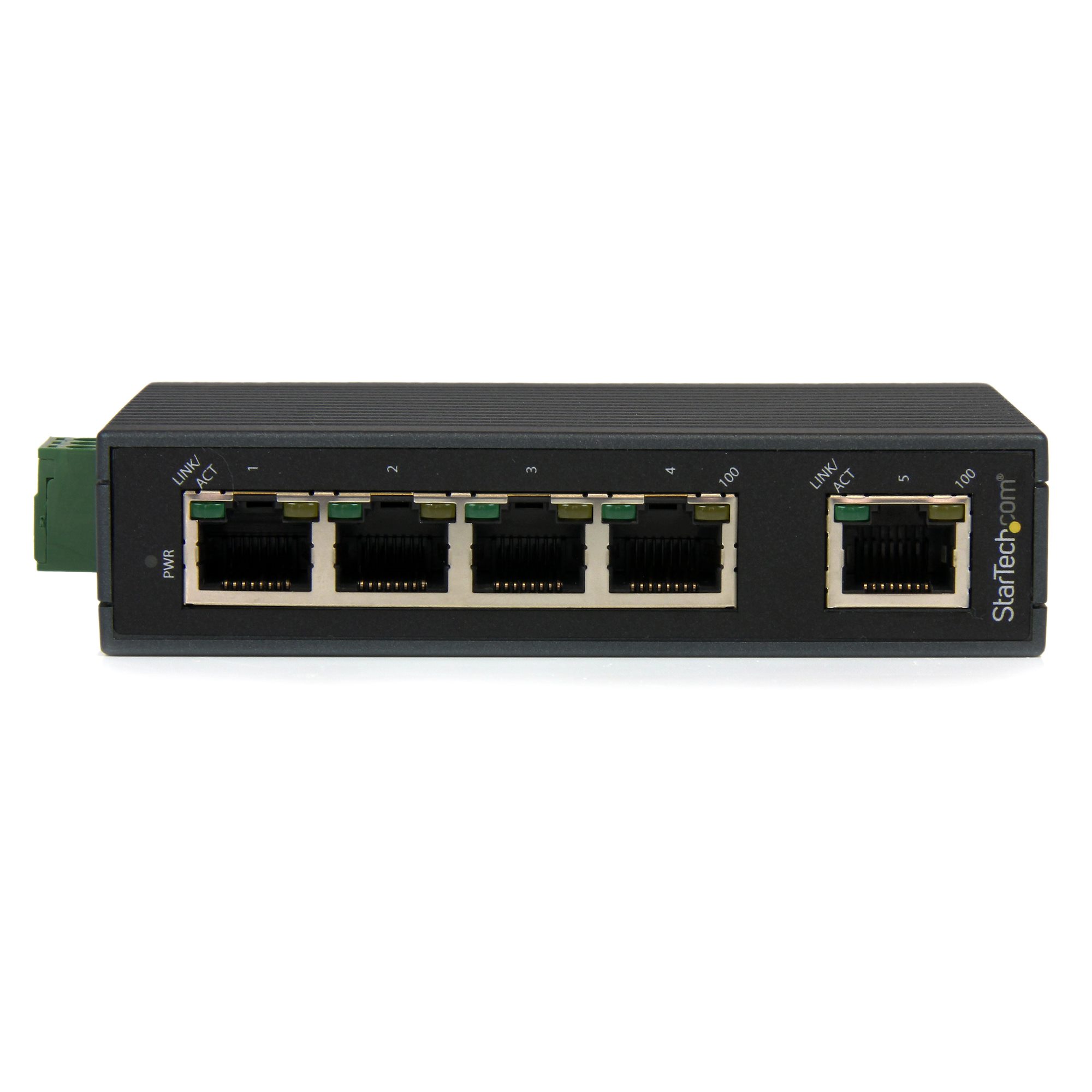 StarTech.com Industrial Ethernet Switch, 5 RJ45 Ports