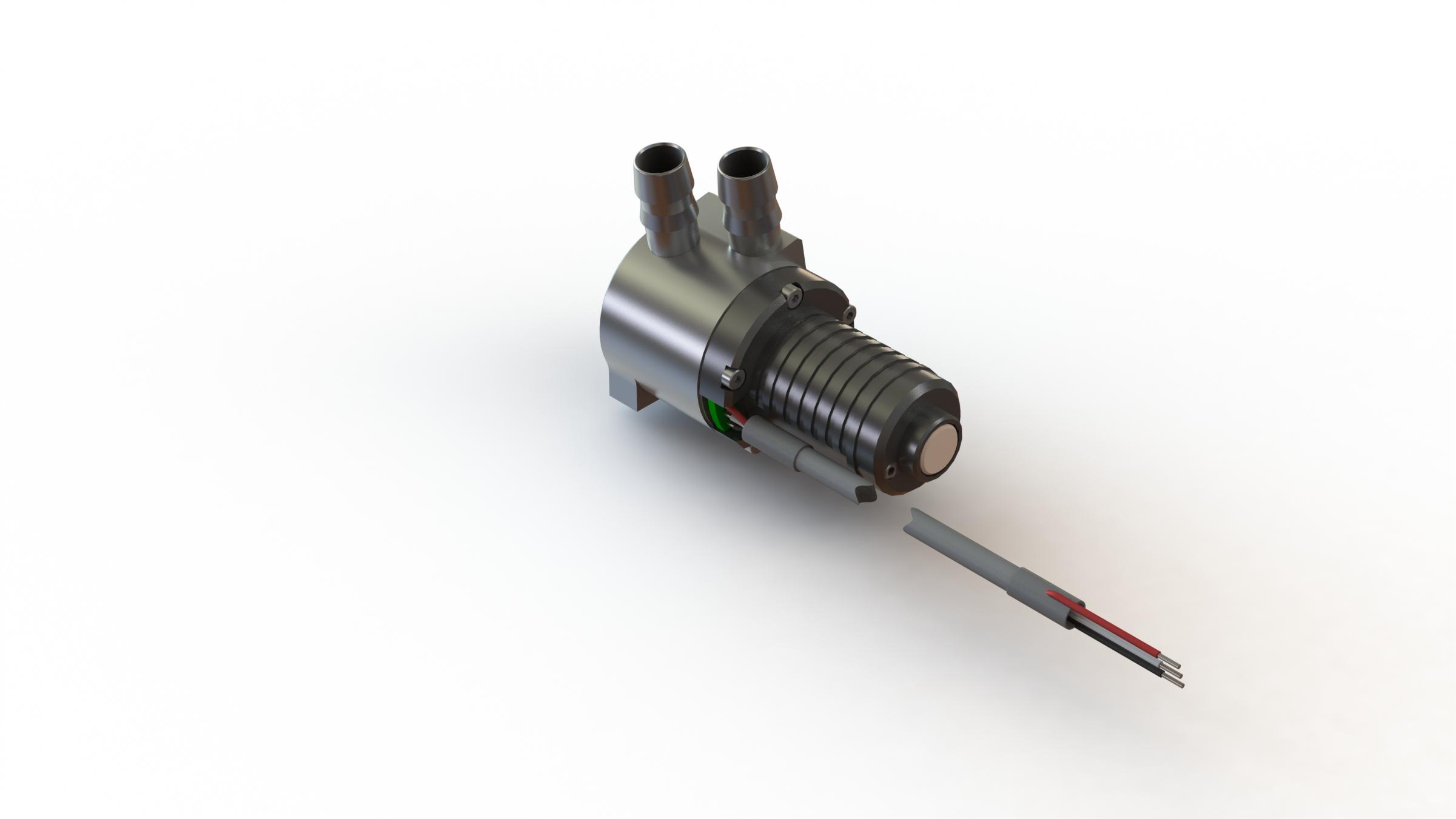 RS PRO 6 → 28V 850mbar Direct drive, Seal-less Coupling Centrifugal Water Pump, 9L/min