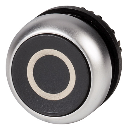 Eaton RMQ Titan M22 Series Black Momentary Push Button, 22mm Cutout, IP67