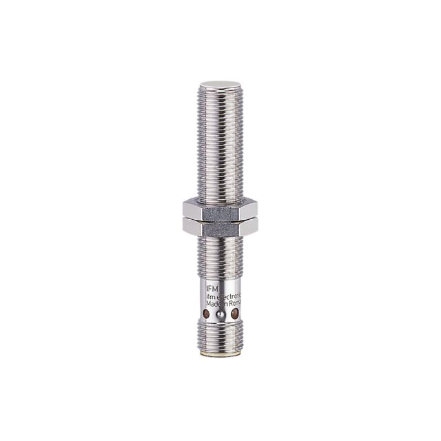 ifm electronic Inductive Threaded Barrel Proximity Sensor, M12, 4 mm Detection, PNP/NPN NO, 10 → 36 V dc