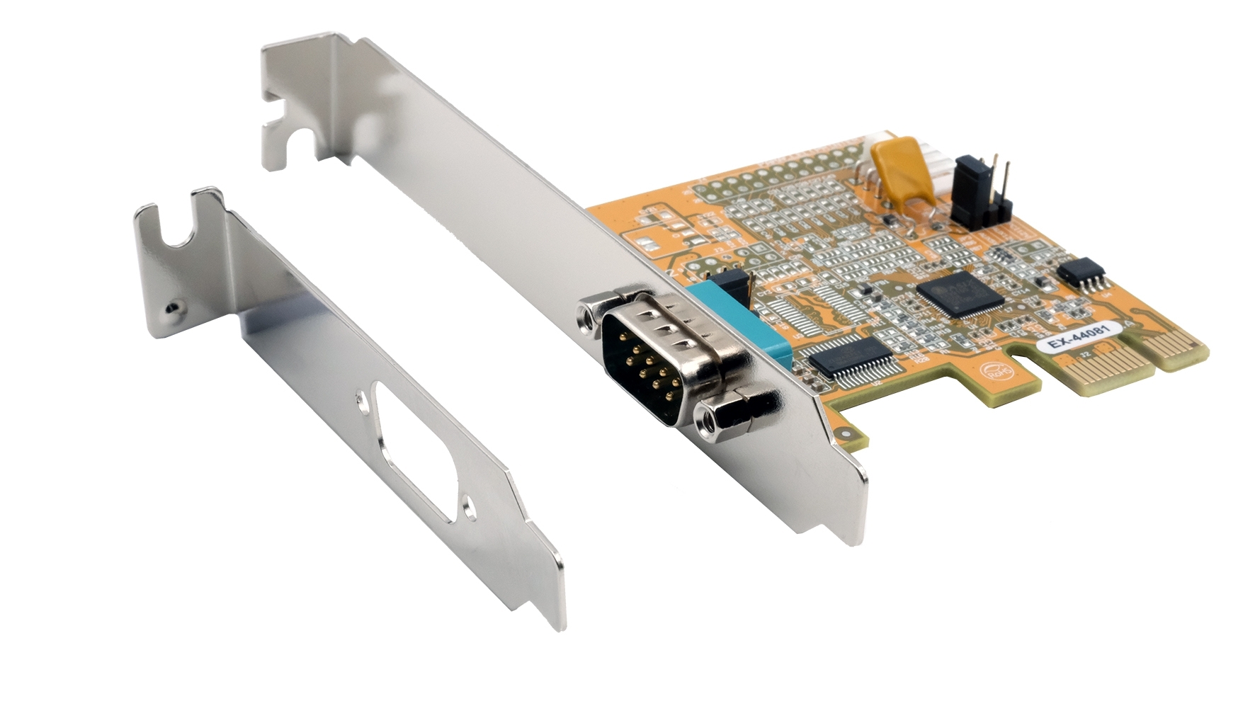 Exsys 1 PCIe RS232 Serial Card