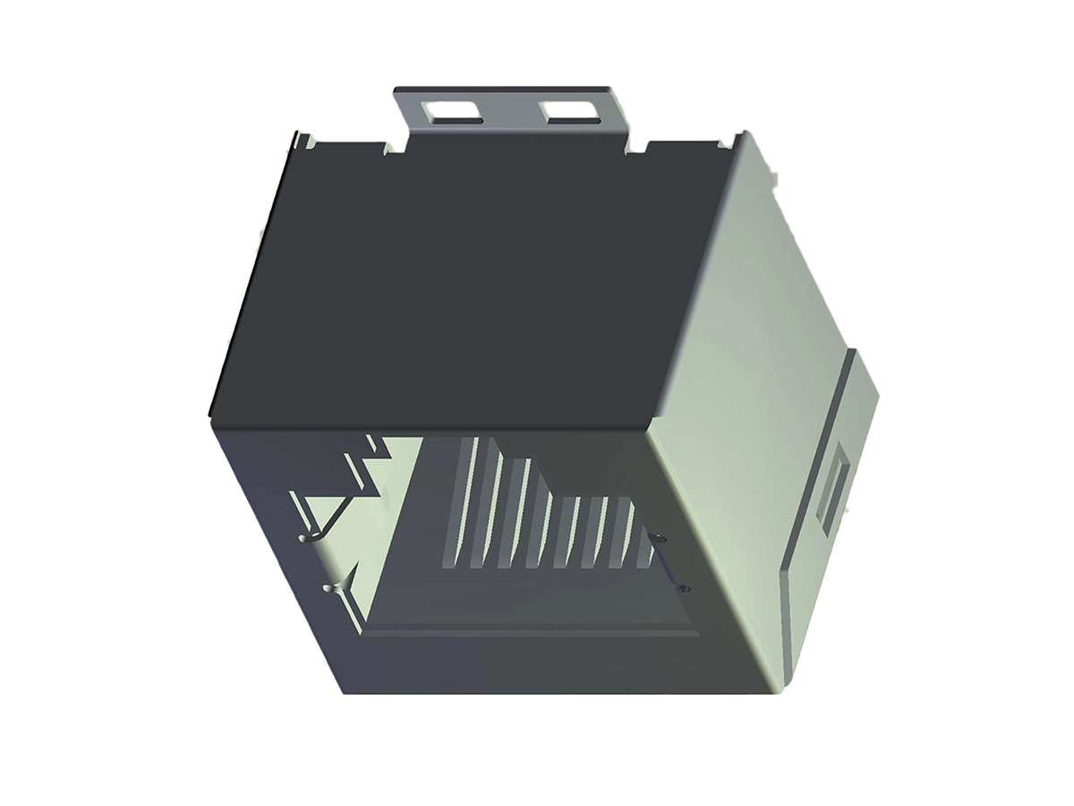 TE Connectivity 1705549 Series Female RJ45 Connector, Surface Mount, Cat3 Vertical 1 Port 8P8C -Way