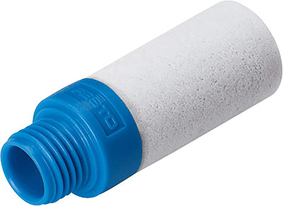 Festo UC PE 10bar Pneumatic Silencer, Threaded, M7 Male