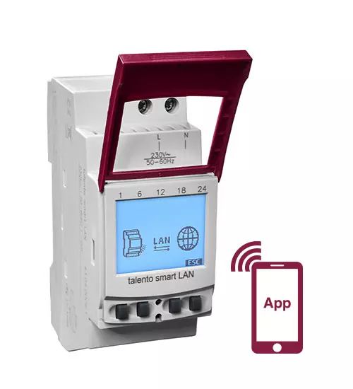 Grasslin Analogue DIN Rail Time Switch 230 V ac