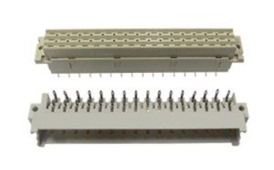 Amphenol Communications Solutions DIN 41612 48 Way 5.08 mm Pitch, Type Surface, Type F, Type Solder, 3 Row Male/Female,
