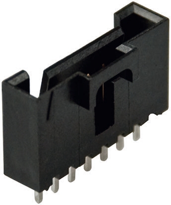 Molex SL Series Straight Through Hole PCB Header, 2 Contact(s), 2.54 mm Pitch, 1 Row, Shrouded