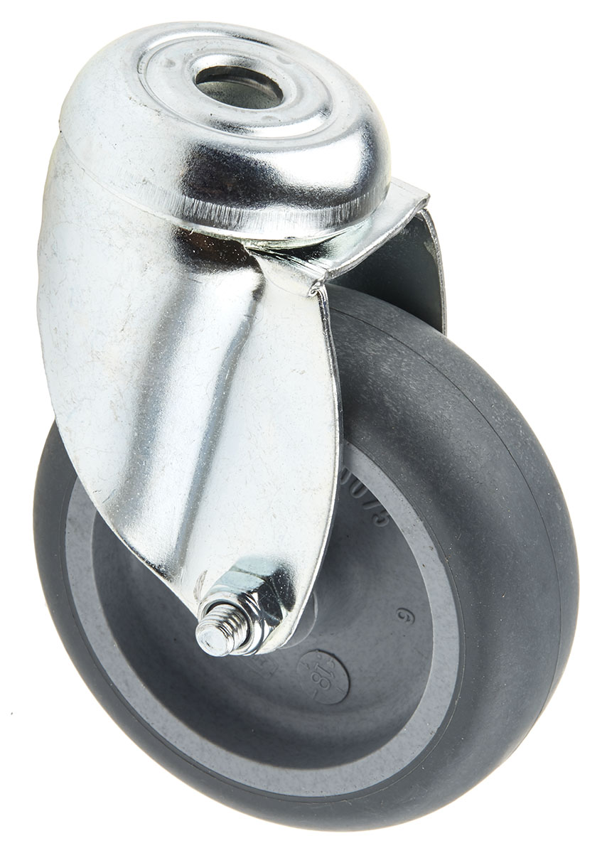 Tente Swivel Castor Wheel, 150kg Capacity, 75mm Wheel