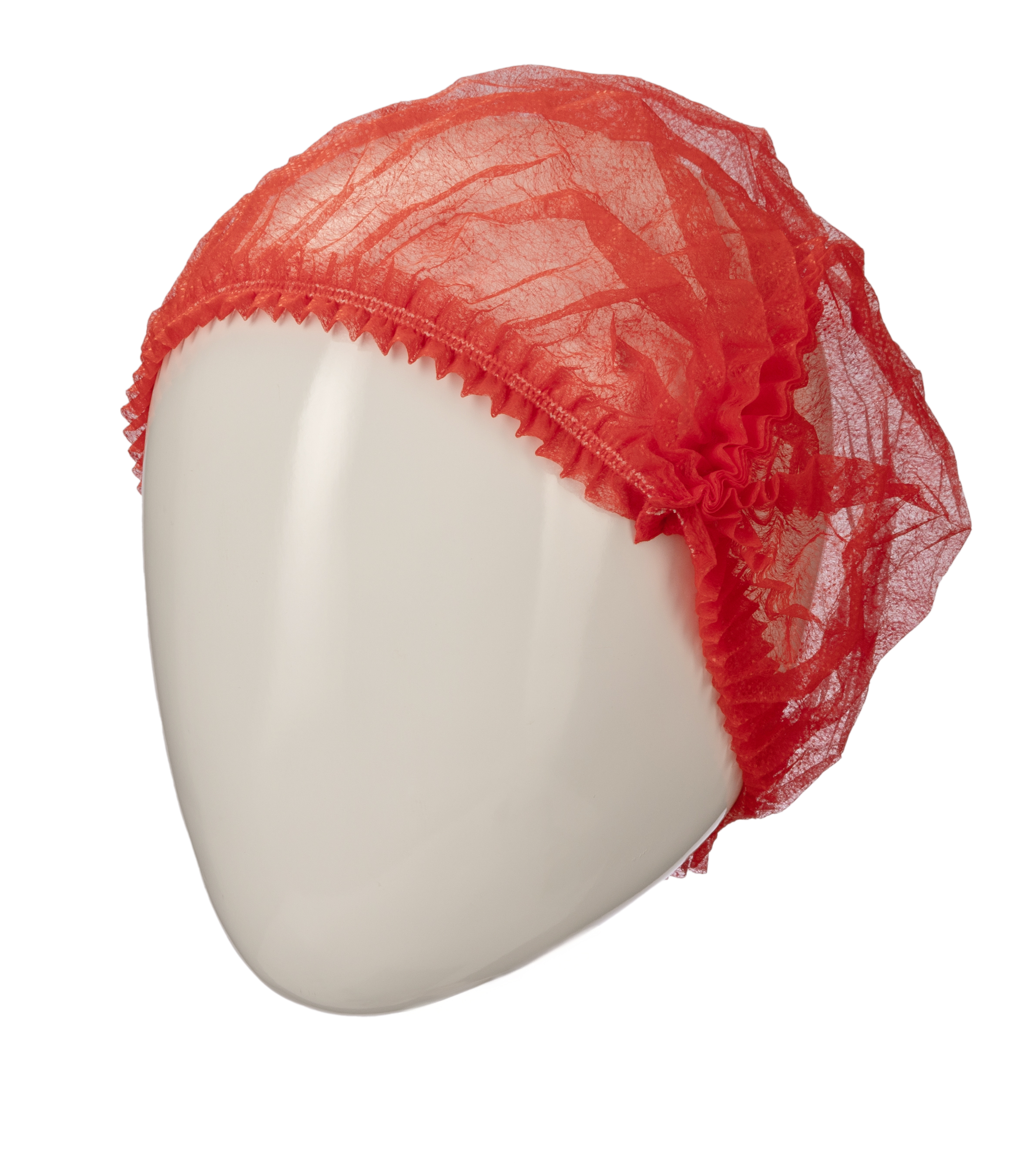RS PRO Red, One-Size Polypropylene, Mob Cap Type
