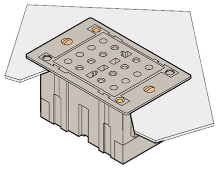 TE Connectivity Mains Test Block Cable Entry 0.34 → 10mm², Rated At 8A, 400 V