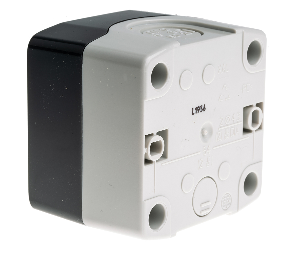 Schneider Electric Spring Return Enclosed Push Button - SPST, Polycarbonate, Green, START, IP66, IP67, IP69K