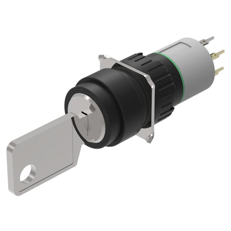 EAO Pushbutton Actuator for Use with Switching Devices