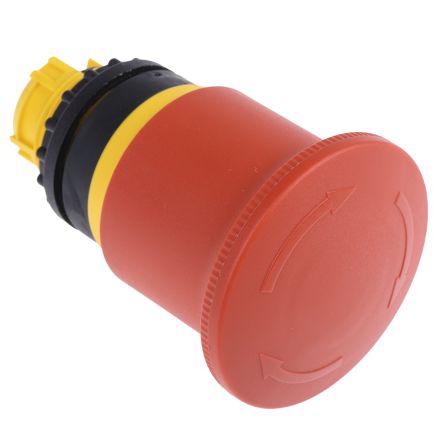 Eaton M22 Series, Red Push Button Head, Latching, 22mm Cutout