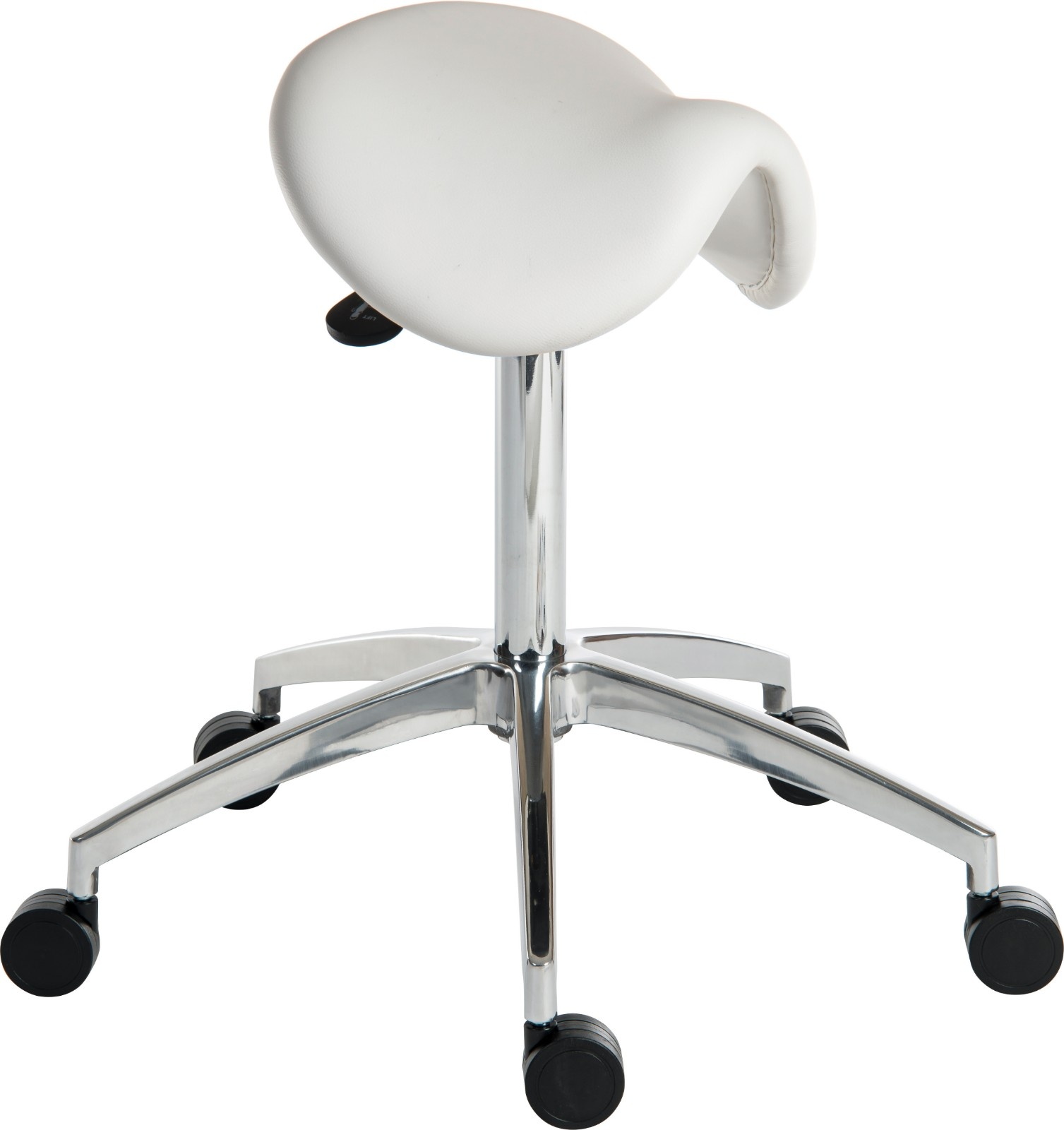 RS PRO White Polyurethane Stool, 120kg Weight Capacity
