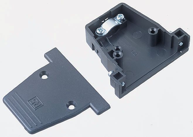 RS PRO PET D Sub Backshell, 15 Way