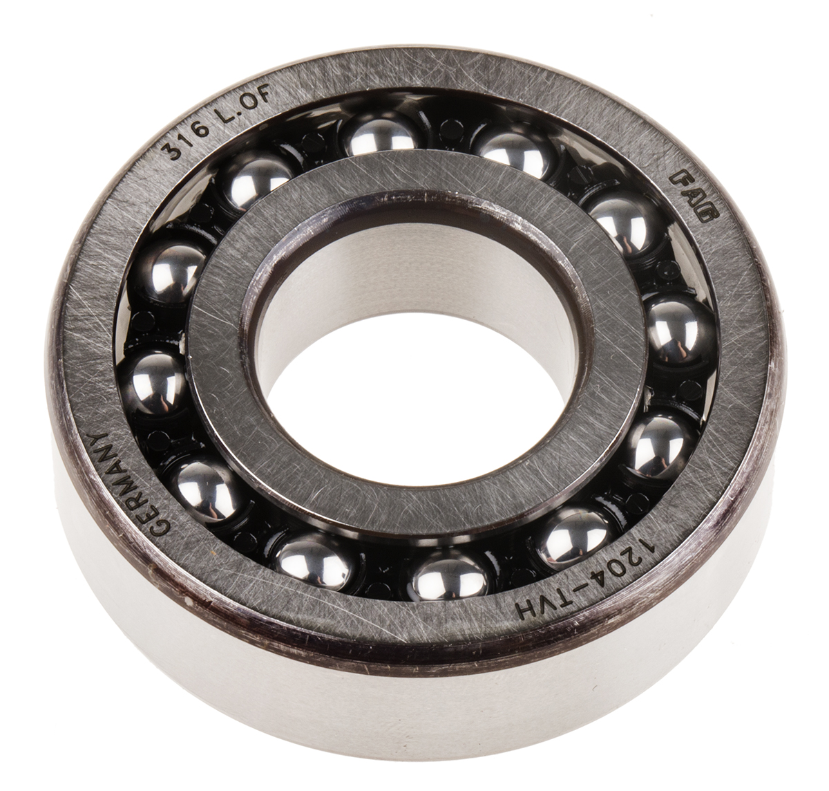 FAG 1204-TVH 20 mm ID 2 Row Ball Bearing -, 47 mm OD
