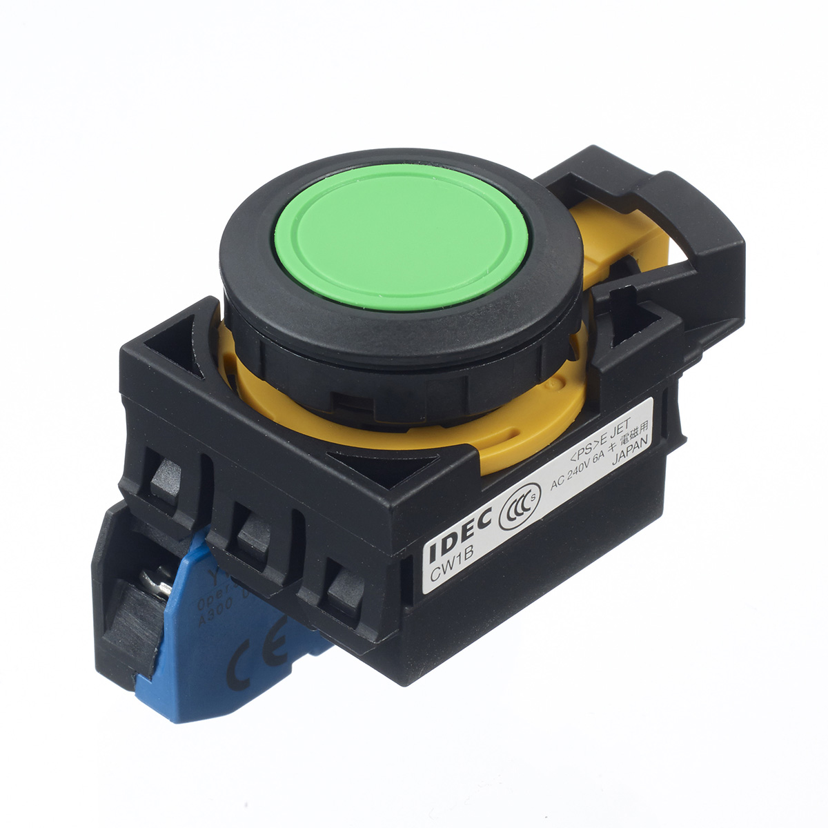 Idec IDEC CW Series Push Button, Panel Mount, 22mm Cutout