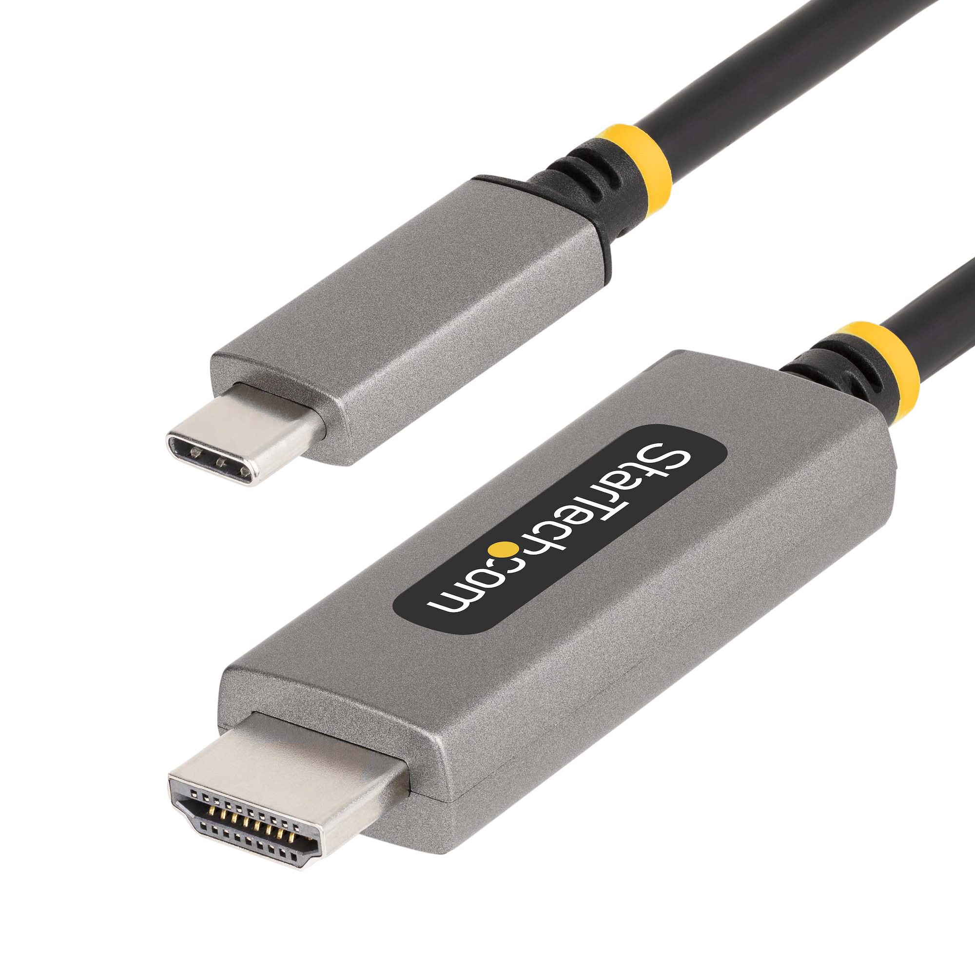 StarTech.com USB C to HDMI Adapter Cable, USB C, - 8K @ 60Hz