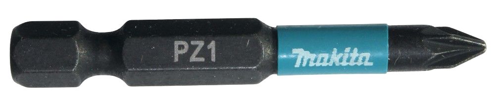 Makita Hexagon Screwdriver Bit, PZ1 Tip, Pozidriv Drive, 50 mm Overall