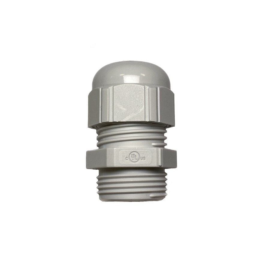 ABB MA5 Series Grey Plastic Cable Gland, M20 Thread, 1mm min., 1mm max., IP66