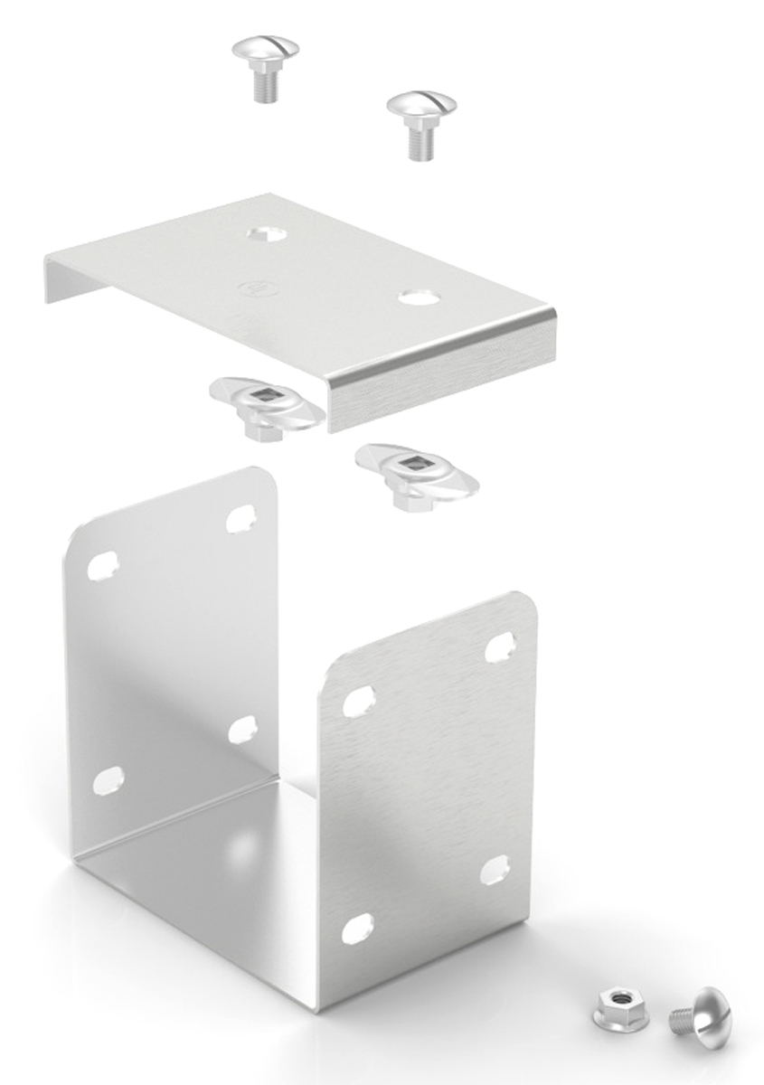 RS PRO 304 Stainless Steel Cable Trunking Accessory, 75 x 75mm