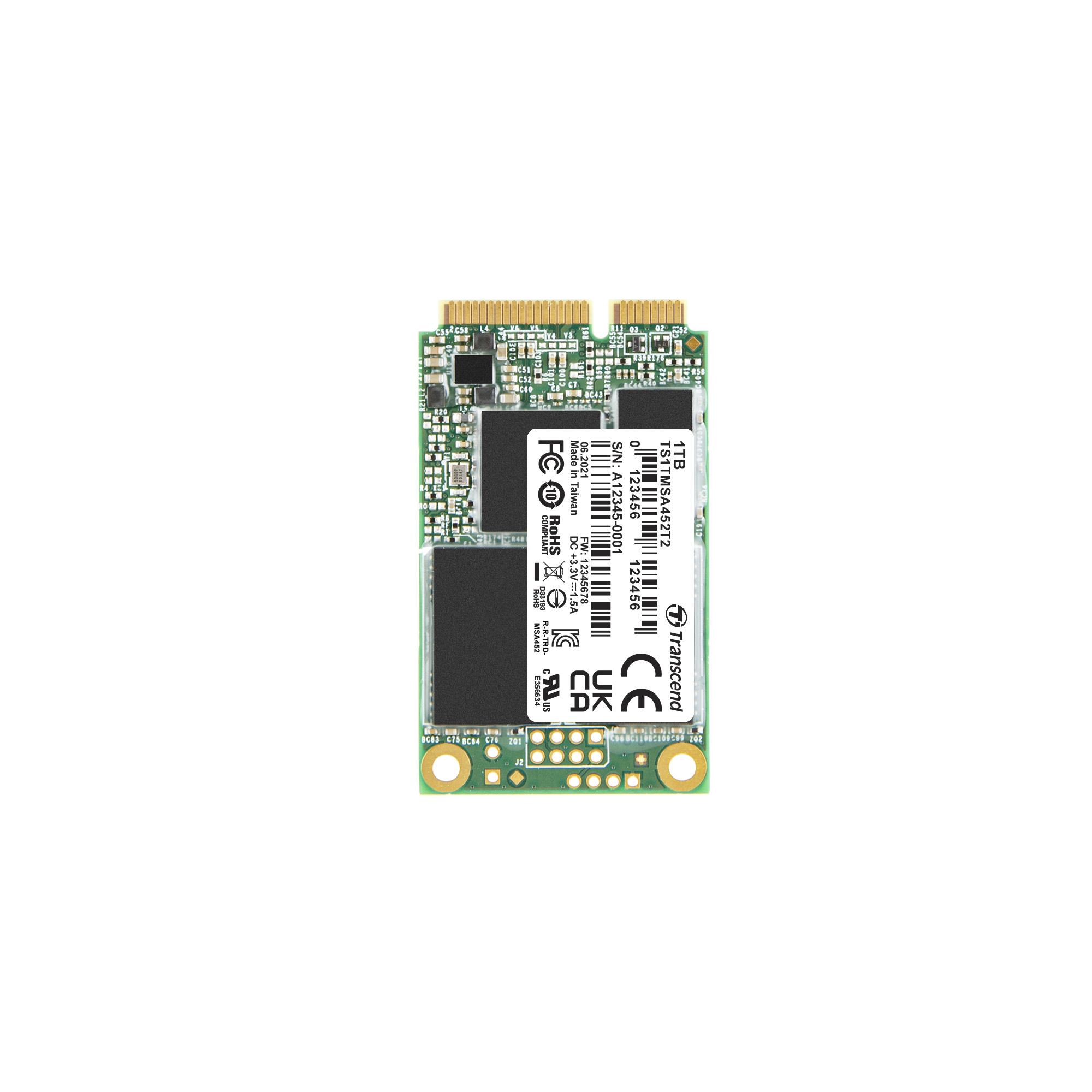 Transcend MSA452T2 mSATA Internal SSD