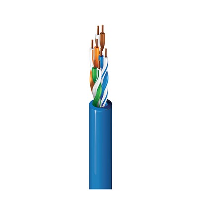 Belden1583EPE, 1000m Cat5e, Black Unterminated to Unterminated, U/UTP Shielded, Unterminated PE Sheath
