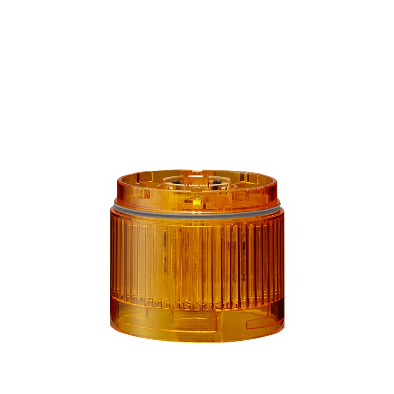 Patlite LR6 Series Amber Light Module for Use with Signal Tower, LED Bulb, DC, IP65