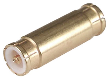 Huber+Suhner Straight 50Ω RF Adapter MMBX Plug to MMBX Plug 12.4GHz