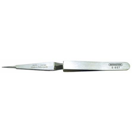 Bernstein 120 mm, Stainless Steel, Pointed, Tweezers