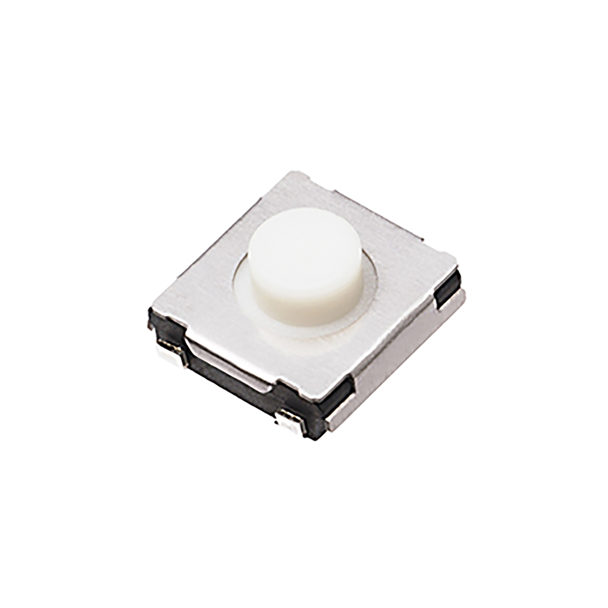 Panasonic White Push Plate Tactile Switch, SPST 10 μA → 20 mA 0.7mm Surface Mount