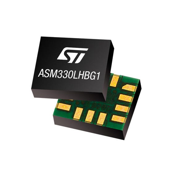 STMicroelectronics 6-Axis Surface Sensor 1.71 V 3.6 V, LGA-14L, 14-Pin