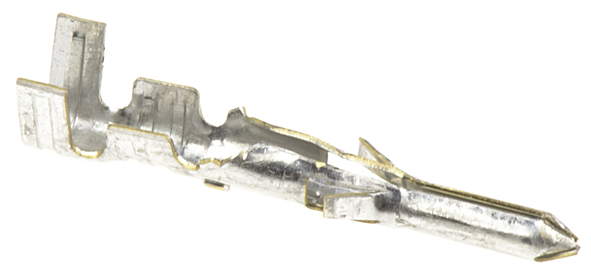 Molex STANDARD .062" Series Male Crimp Terminal, 24AWG Min, 18AWG Max