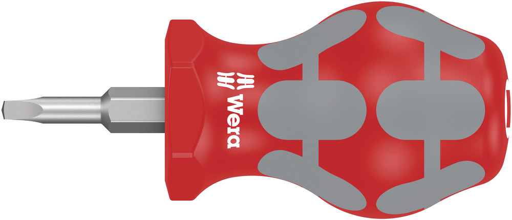 Wera Square Stubby Screwdriver, #1 Tip