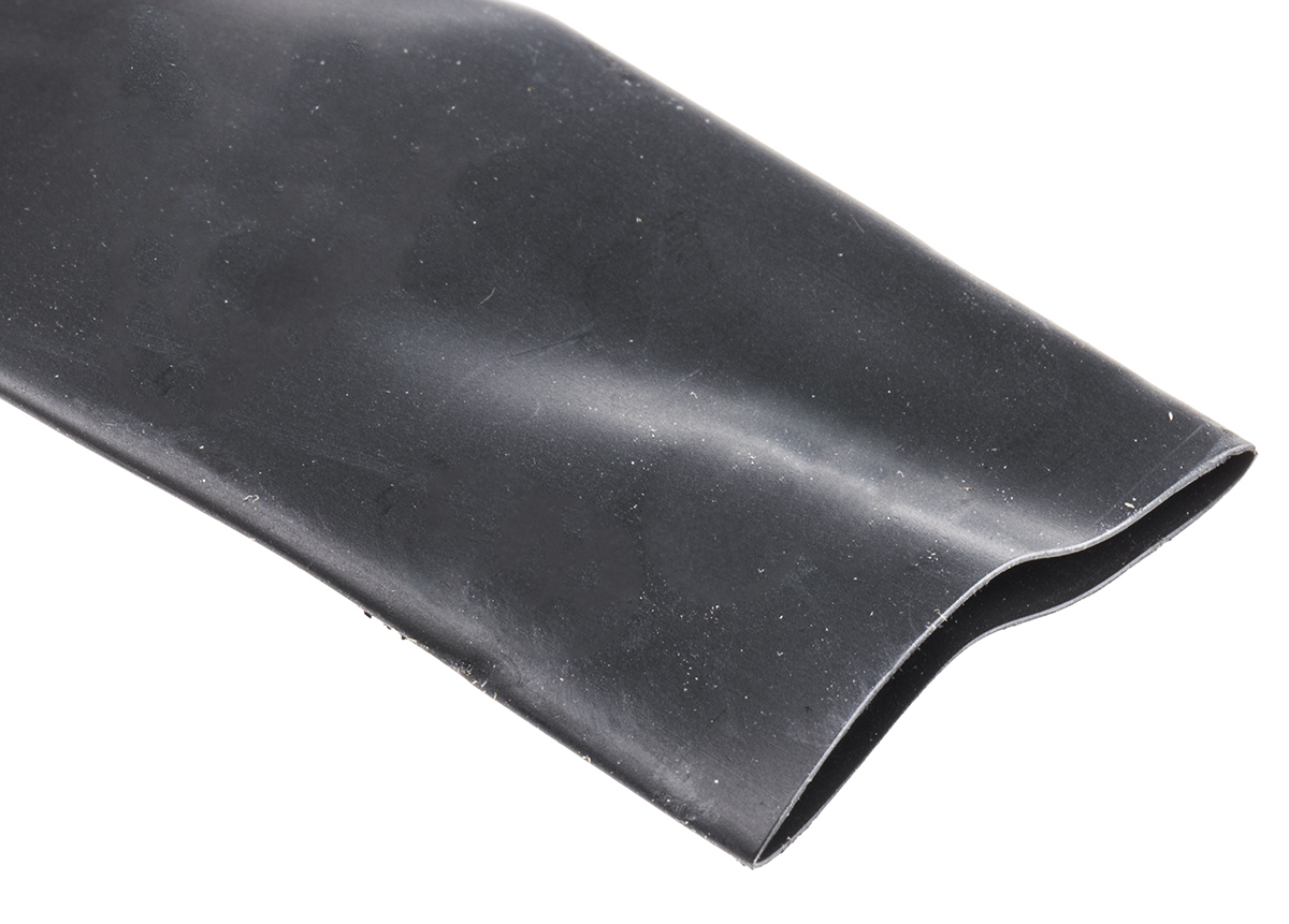 TE Connectivity Heat Shrink Tubing, Black 25.4mm Sleeve Dia. x 3m Length 2:1 Ratio, CGPT Series