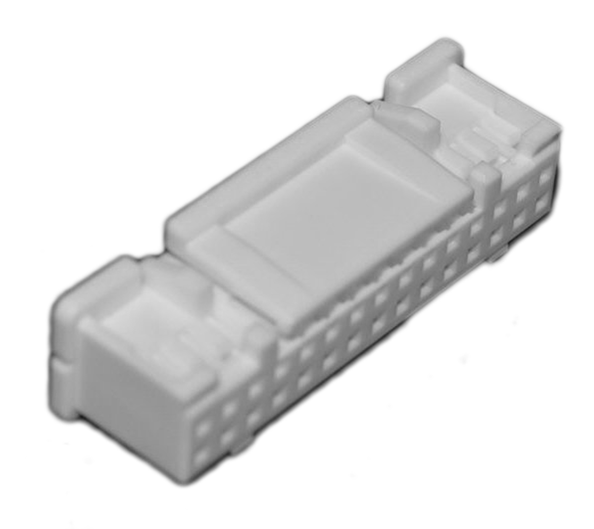 JST, PUD Female Connector Housing, 2mm Pitch, 30 Way, 2 Row
